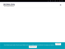 Tablet Screenshot of buemlein.com